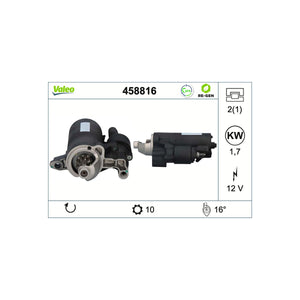 Electromotor Valeo 458816