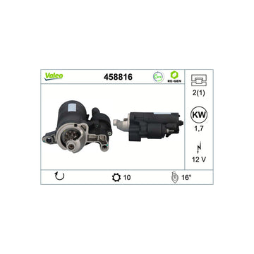 Electromotor Valeo 458816