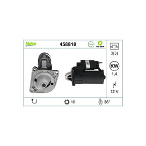 Electromotor Valeo 458818