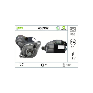 Electromotor Valeo 458932