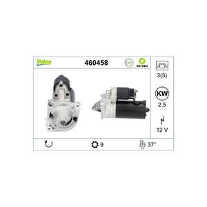 Electromotor Valeo 460458