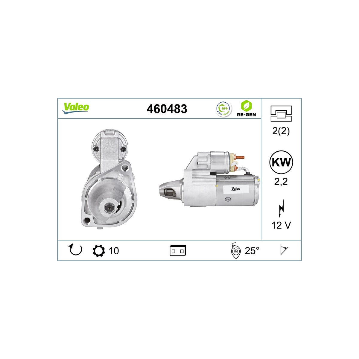Electromotor Valeo 460483