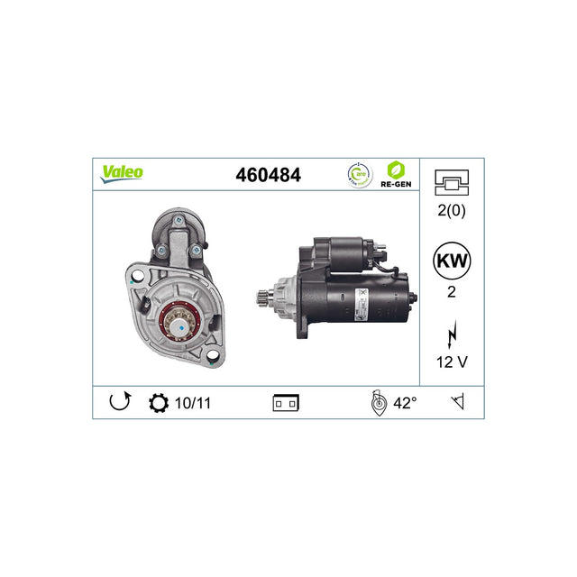 Electromotor Valeo 460484