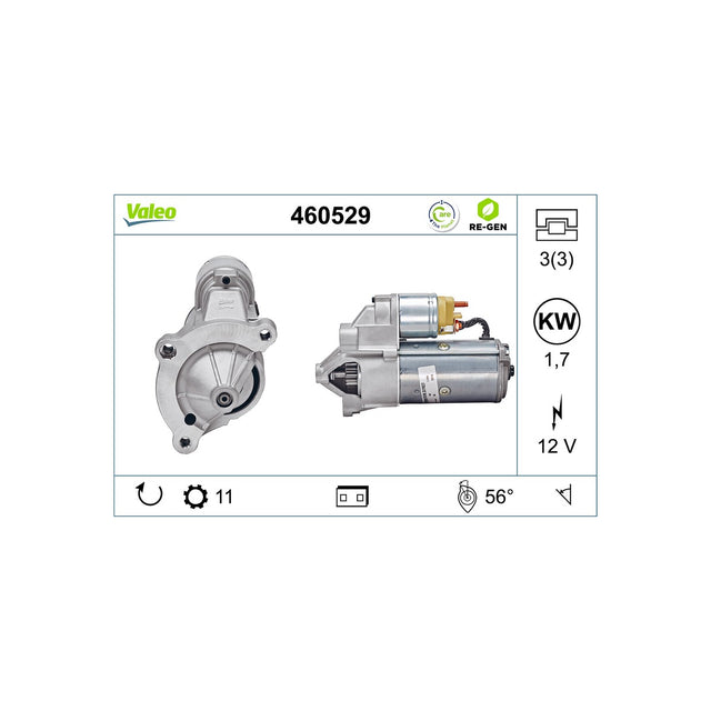 Electromotor Valeo 460529