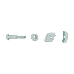 Schita dimensiuni Element de fixare complet GRANIT 52557502100 K