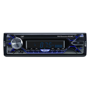 Radio MP3 player auto Pni clementine 8550BT, fata detasabila, 4X45W, 12V, 1 din, cu sd, USB, aux, rca PNI-MP3-8550