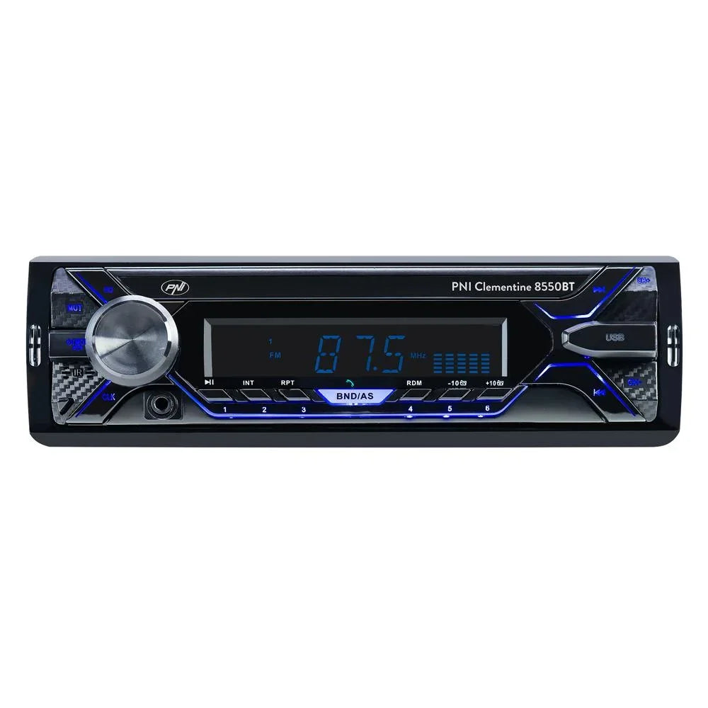 Radio MP3 player auto Pni clementine 8550BT, fata detasabila, 4X45W, 12V, 1 din, cu sd, USB, aux, rca PNI-MP3-8550 – imagine 13