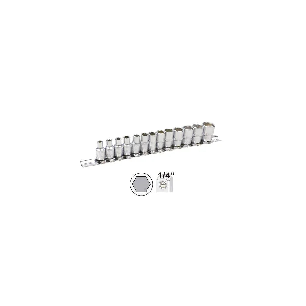 Set tubulare 1/4` hexagonale Jbm 52715 – imagine 2