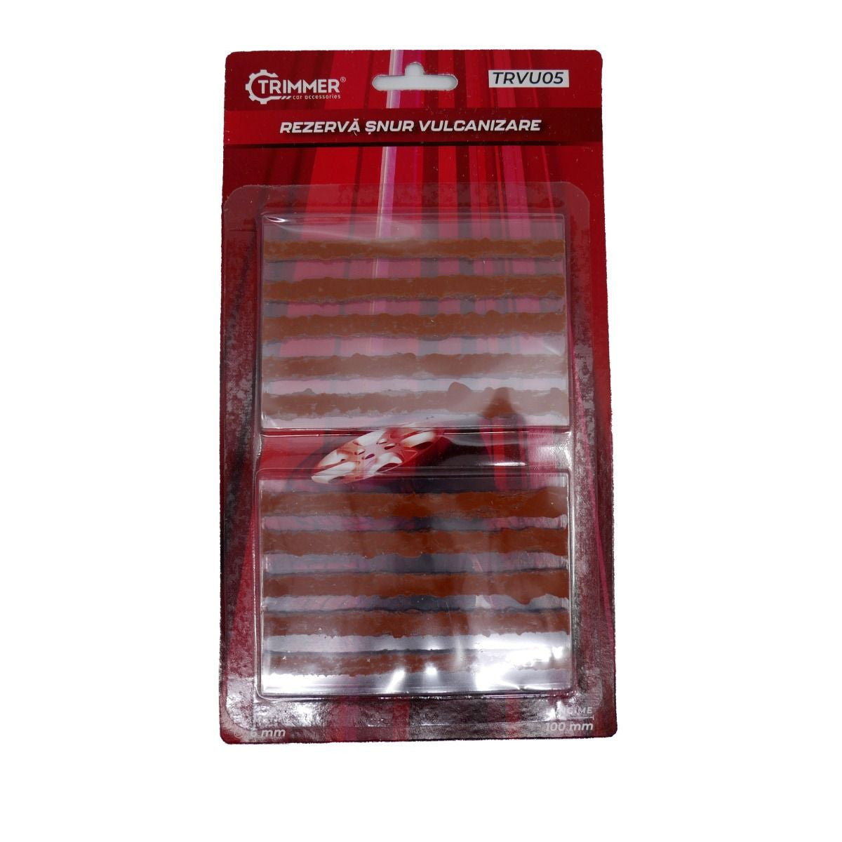 Snur vulcanizare Ø6 x 100mm (10 buc/blister) TRIMMER TRVU05