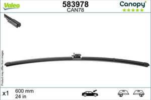 Lamela stergator Valeo Canopy 600 mm | 24 inch 583978 – imagine 2
