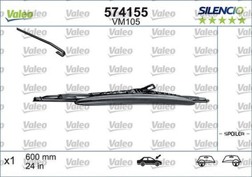 Stergator Valeo Silencio Performance 600mm 574155