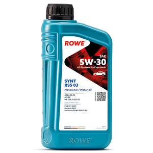 Ulei motor turisme Rowe HighTec Synt RSS 5W30 1L 20372001099