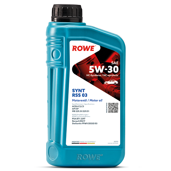 Ulei motor turisme Rowe HighTec Synt RSS 5W30 1L 20372001099
