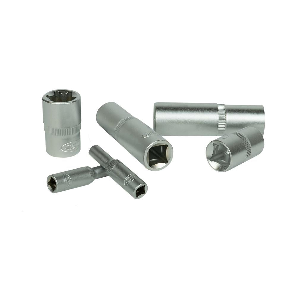 Set 28 tubulare torx scurte si lungi Jbm 54141