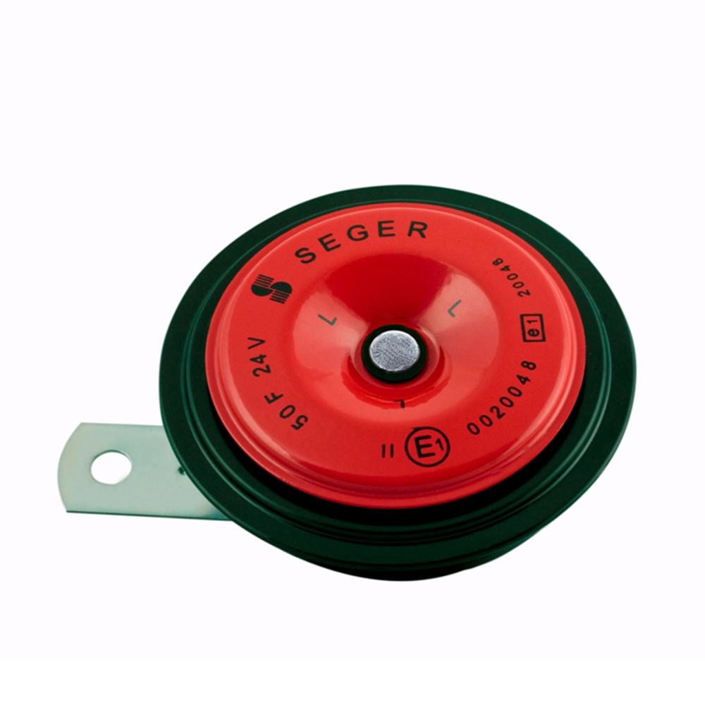 Claxon electromagnetic, tip disc, 24V 3A ton jos Seger 50FK24.100.02K