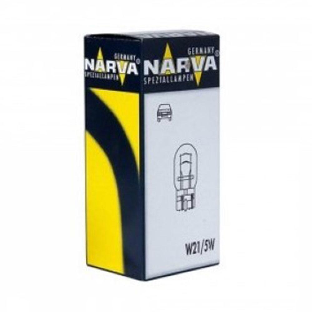 Bec fara soclu 12V W21/5W W3X16Q set 10 buc Narva 17919
