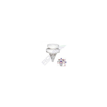 Clips tapiterie pentru Renault - alb set 10 buc Romix 11383