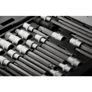 Set tubulare cu bit Torx scurt si lung 1/2 " set 38pcs Neo Tools 8710 – imagine 4