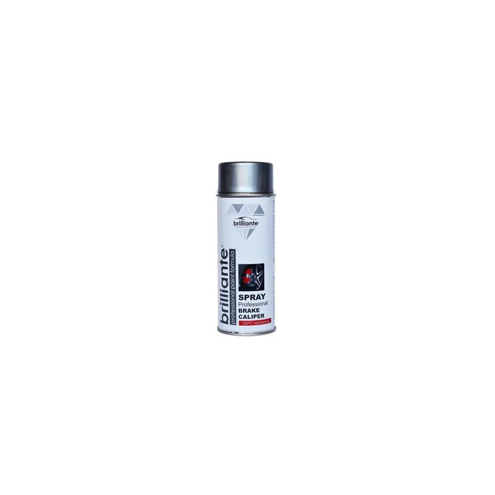 Vopsea spray argintiu pentru etriere frane (ral 9006) 400ML Brilliante 10295 – imagine 2