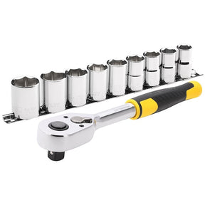 Set de clicheți și chei tubulare STANLEY® 1/2 in., 72 de dinți, 10 buc. STMT826710