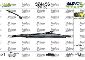 Stergator Valeo Silencio Performance 525mm 574156