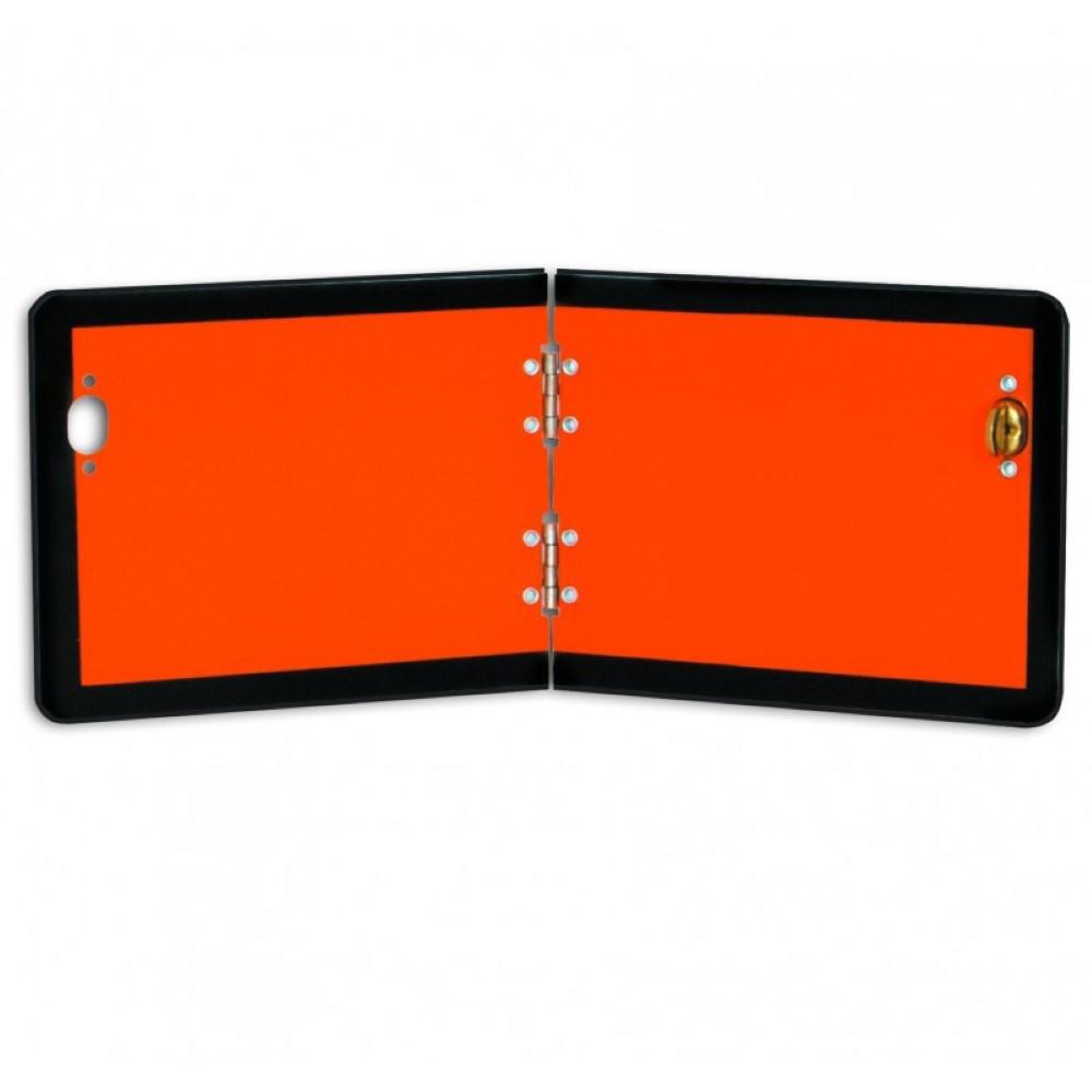 Placa adr 300X120 mm aluminiu pliabila vertical Hico TWY046