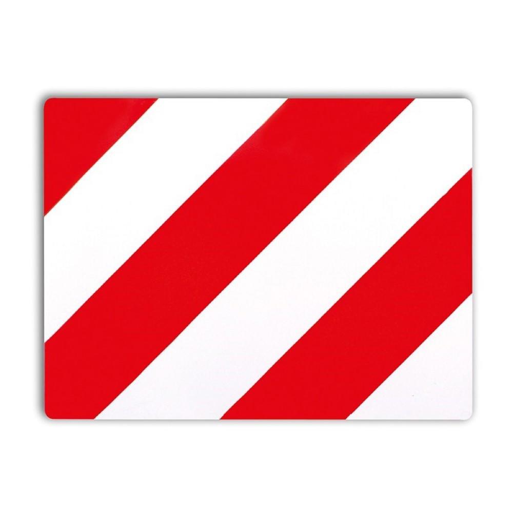 Placa transport agabaritic 40X30 cm stanga profil PVC Hico TWY016L