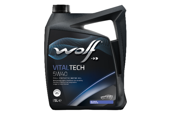 Ulei motor turisme Wolf VitalTech 5W40 5L 8311291