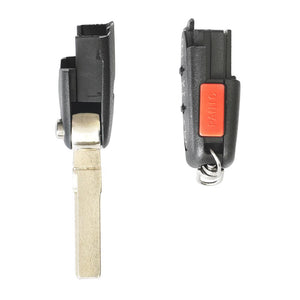 Carcasa cheie contact pentru Audi A3 / A6 / A8, 3+1 butoane, cu cheie Akonen 004AD009