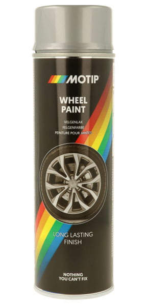 Spray jante negru lucios Motip 500ml 04018