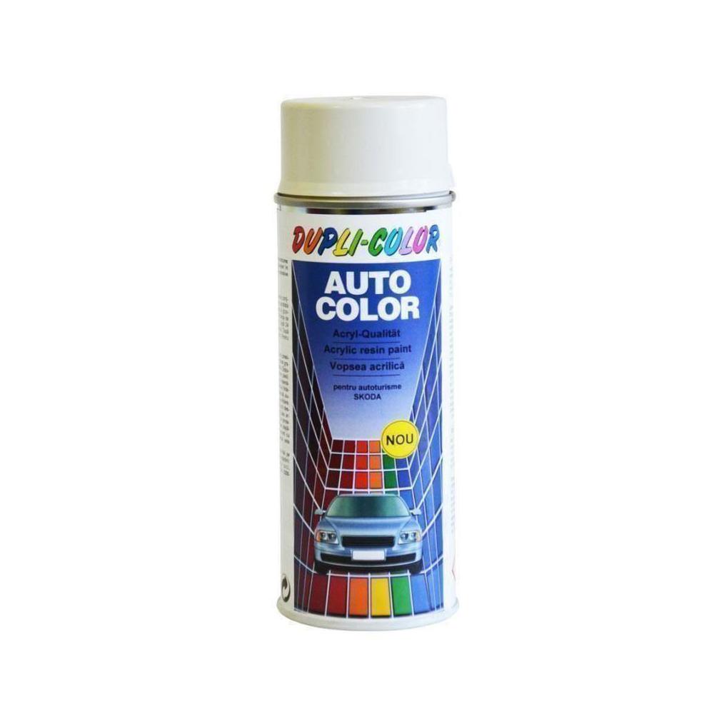 Vopsea spray auto Skoda alb candy 1026 dupli-color 350500