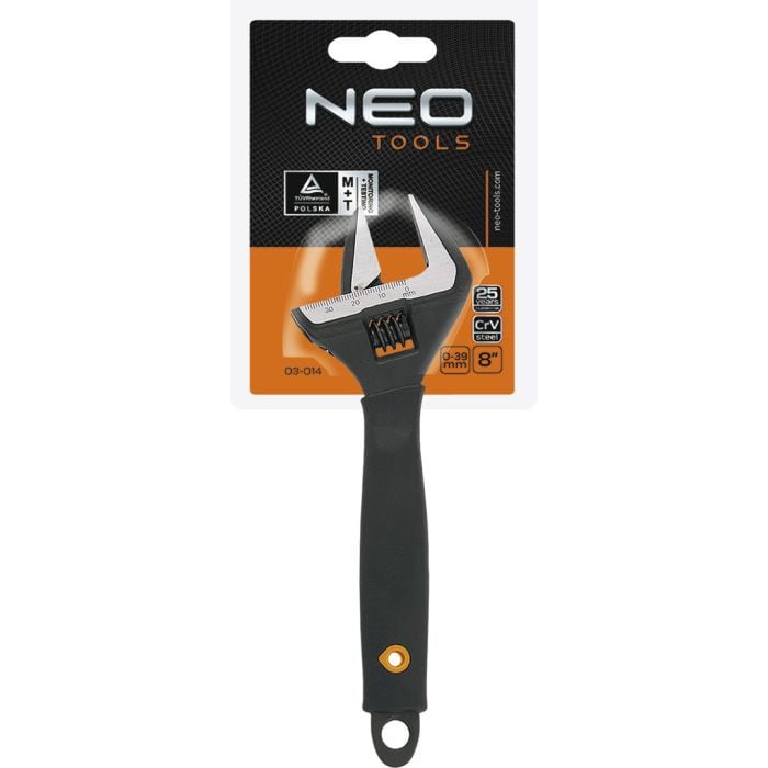 Cheie reglabila 200 mm deschidere 0-38mm Neo Tools 3014