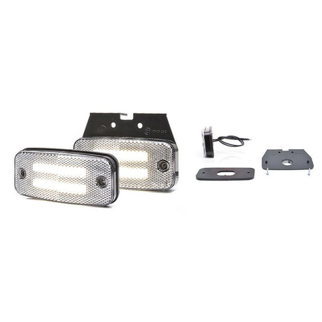 Lampa gabarit LED 1140 W158, 12V-24V, pozitie alb Was
