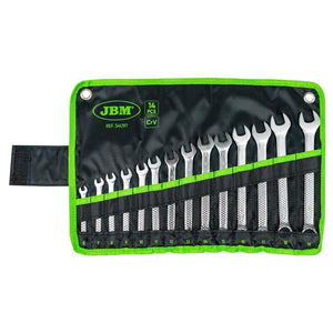 Set de 14 chei combinate - finisaj crom Jbm 54097
