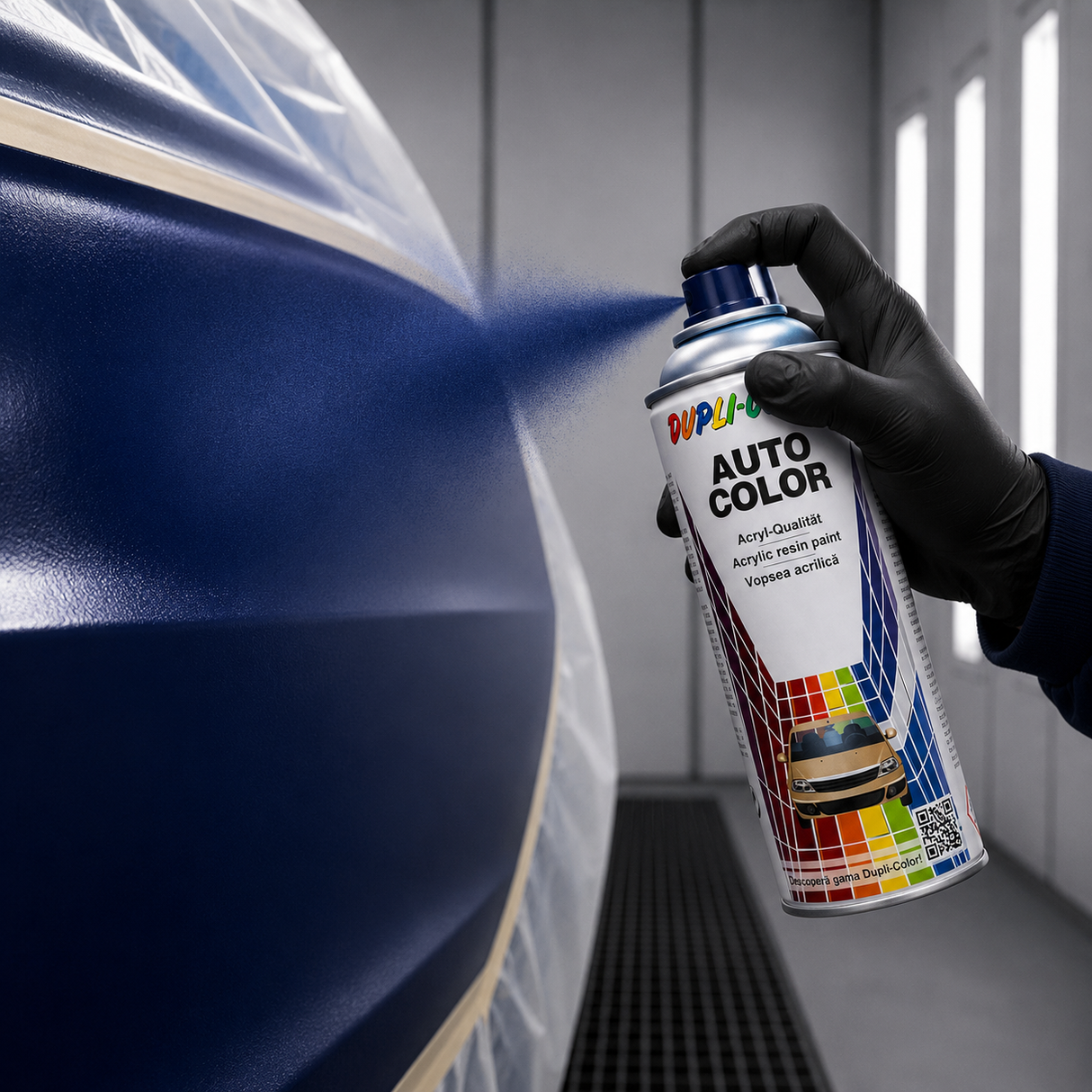 Vopsea spray albastru marin 061E 350ml Dupli Color