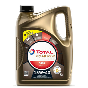 Ulei motor Total Quartz Diesel 5000 15W40 5L 216607