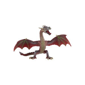 Figurina dragon zburator maro-roscat Bullyland 18519157