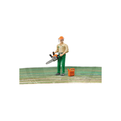 Figurina padurar cu accesorii, scara 1:16 Bruder 60030 – imagine 2