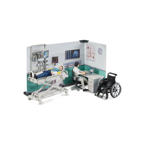 Figurine doctor si infirmerie, scara 1:16 Bruder 62711 – imagine 3