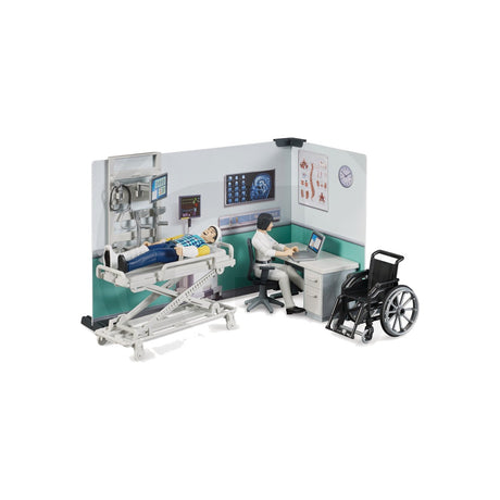 Figurine doctor si infirmerie, scara 1:16 Bruder 62711 – imagine 3