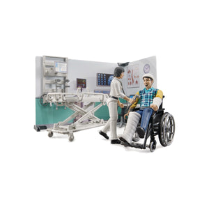 Figurine doctor si infirmerie, scara 1:16 Bruder 62711 – imagine 4