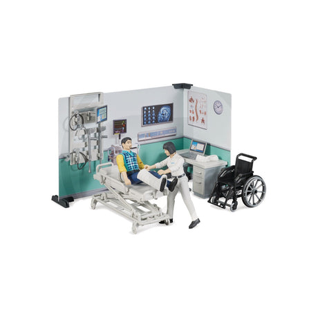 Figurine doctor si infirmerie, scara 1:16 Bruder 62711 – imagine 6