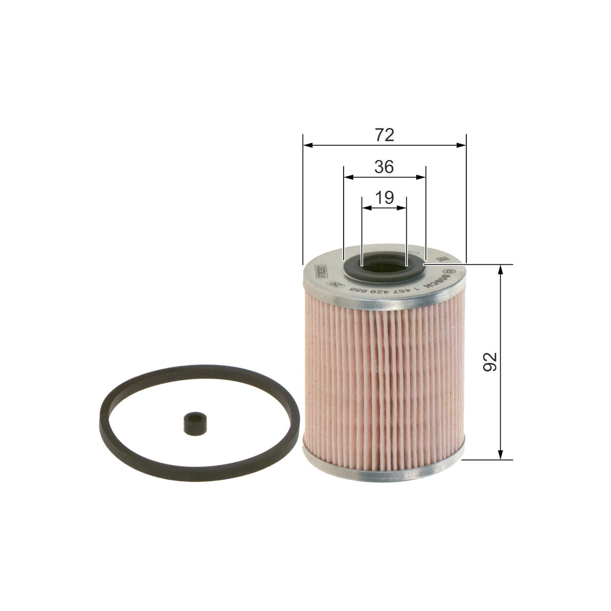 Filtru combustibil Bosch 1 457 429 656 – imagine 7