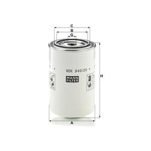 Filtru combustibil Mann-filter WDK94020 – imagine 2
