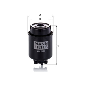 Filtru combustibil Mann-filter WK8126 – imagine 4
