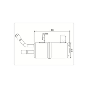 Filtru uscator AC Valeo 596842
