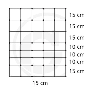 Schita dimensiuni Gard electric GRANIT 58058070