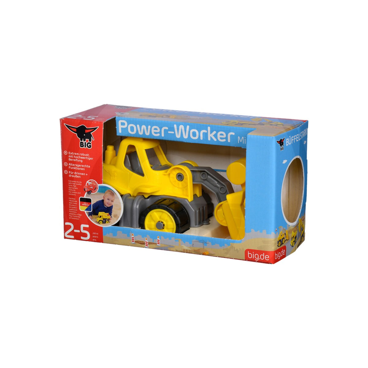 Incarcator frontal pe roti mic Power-Worker BIG 60055803 – imagine 4