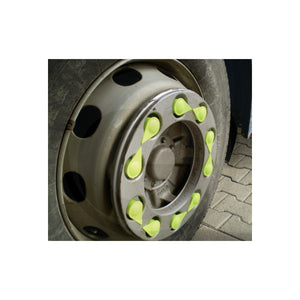 Indicator de control piulita roata "Dustite®" galben, 27 mm Checkpoint 7790400048 – imagine 4