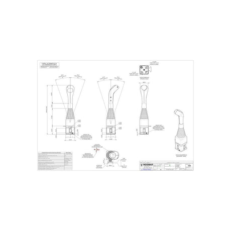 Joystick distribuitor hidraulic INDEMAR ID-6020 – imagine 2